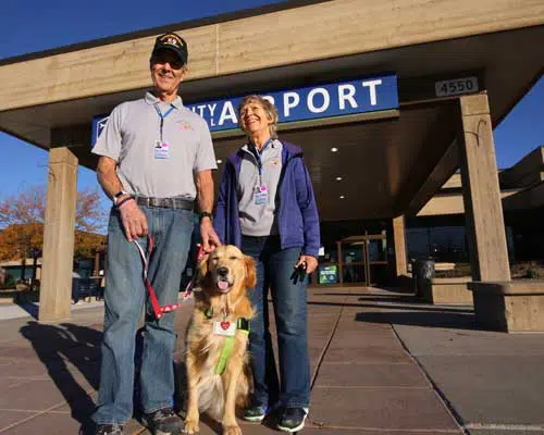 Therapy Dog ✈️ Rapid City Regional Airport Dillon Therapy Dog