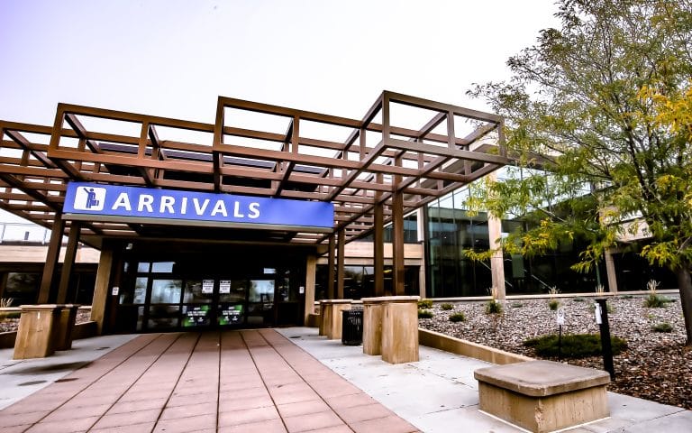 Rapid City Regional Airport Entrance