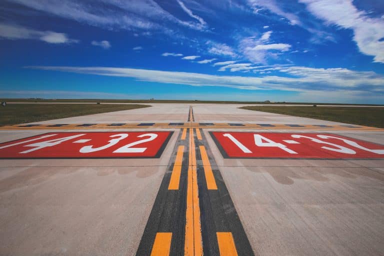 South Dakota airport runway