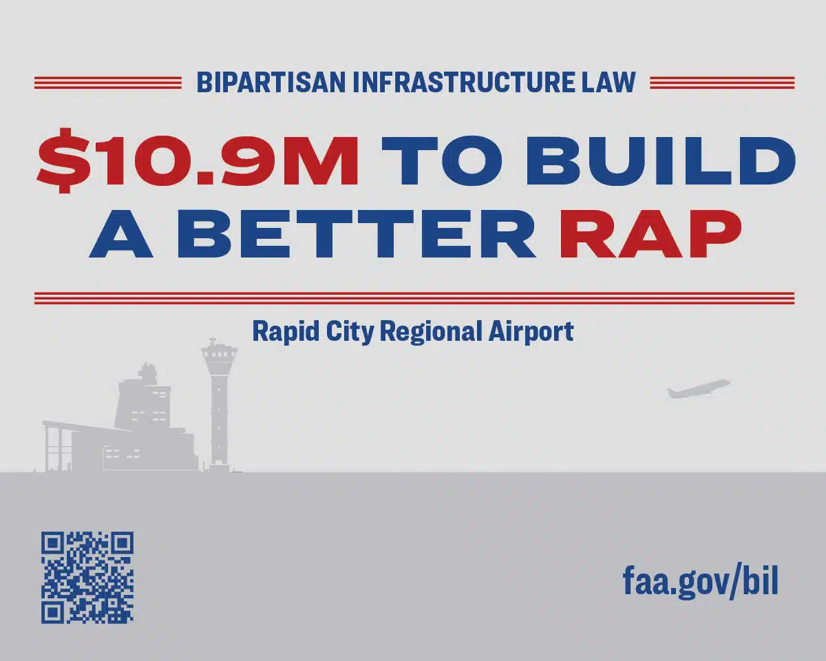 Bipartisan Infrastructure Grant ✈️ Rapid City Regional Airport Rapid City Regional Airport BIL grant