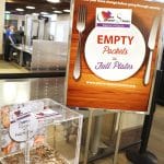 Airport spare change program assists with feeding the community