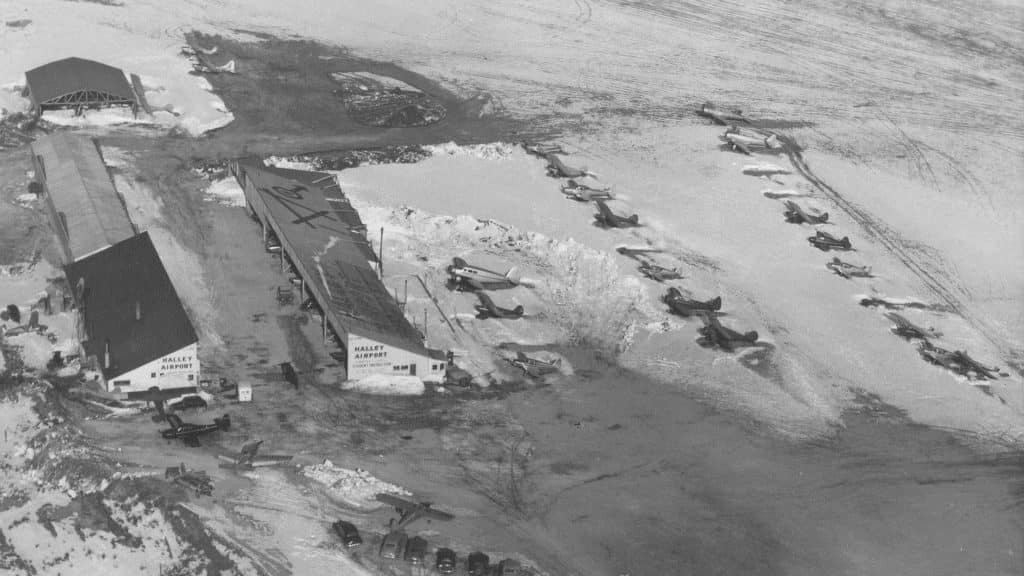 Halley1950 ✈️ Rapid City Regional Airport 1950 Halley Airport in Rapid City