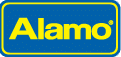 alamo_site_logo Alamo logo in yellow text on a blue rounded rectangle background.