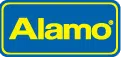 alamo_site_logo Alamo logo in yellow text on a blue rounded rectangle background.