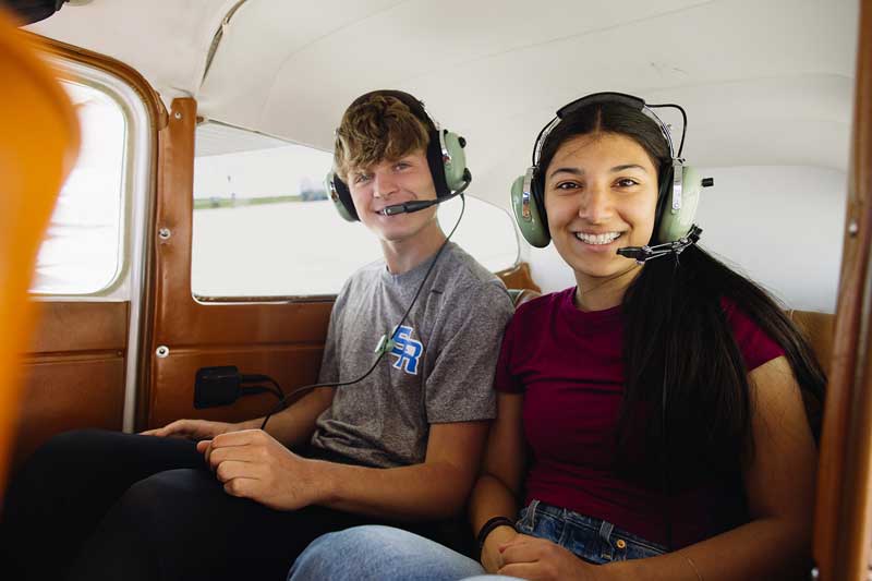 2026-SDSMT-AviationCamp-3 ✈️ Rapid City Regional Airport Students participate in an Aviation Camp at Rapid City Regional Airport