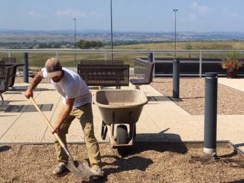 Rapid City Regional Airport Green Roof Construction Project